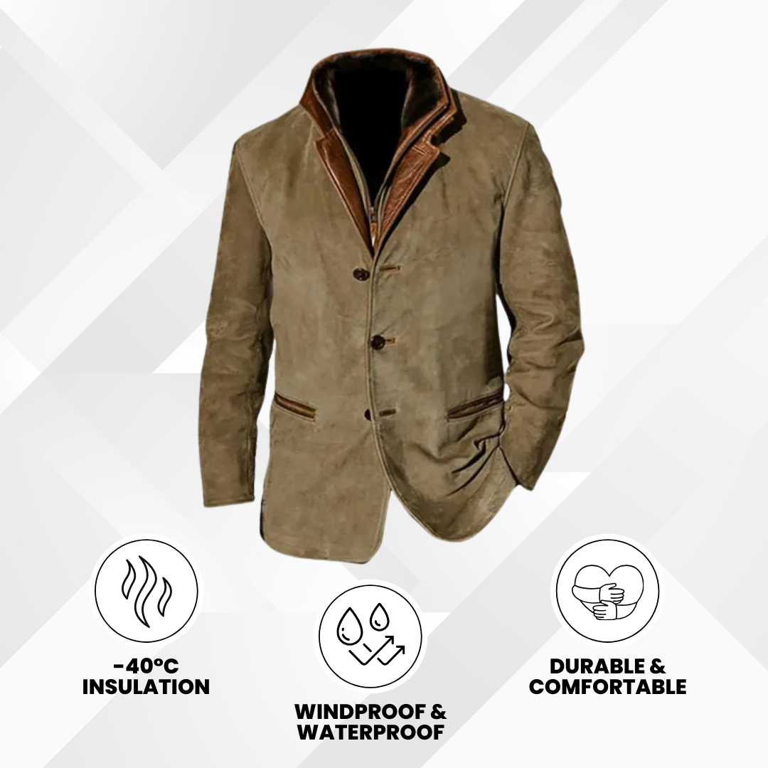 Clooney - high quality all day comfort leather jacket