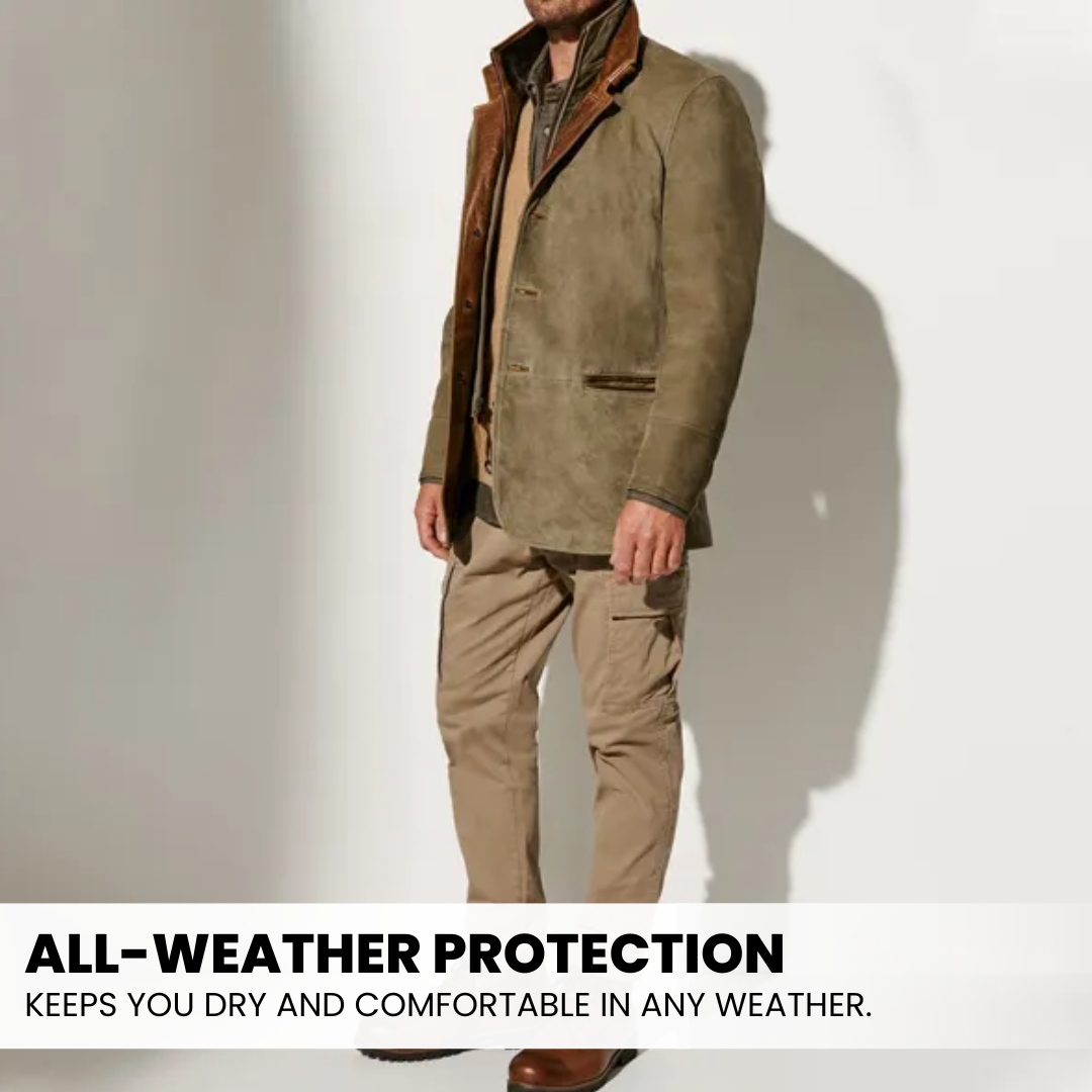 Clooney - high quality all day comfort leather jacket