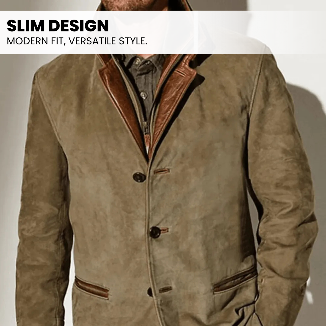 Clooney - high quality all day comfort leather jacket