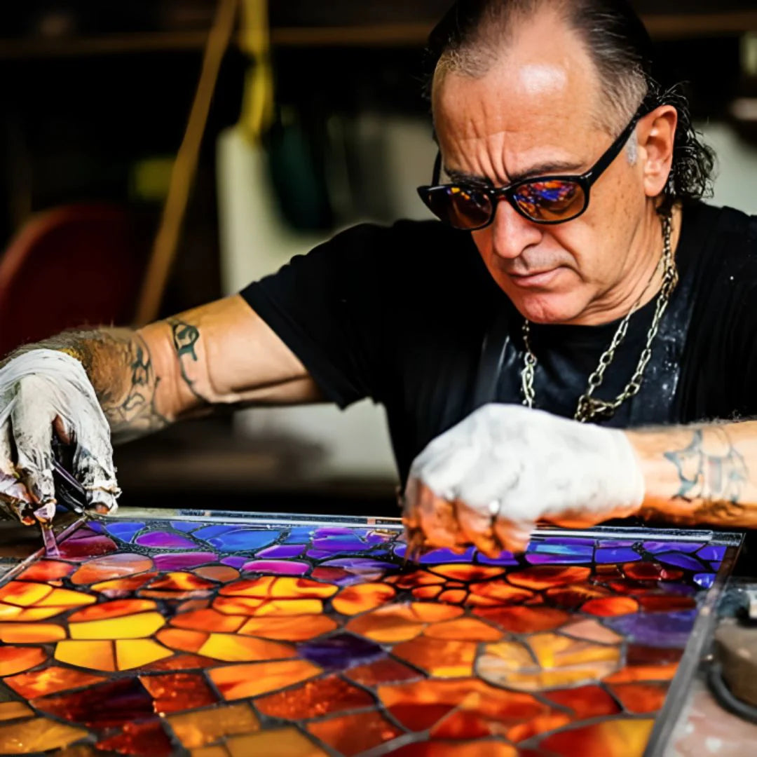 Luna luminous cat - handmade lamp that makes hearts shine