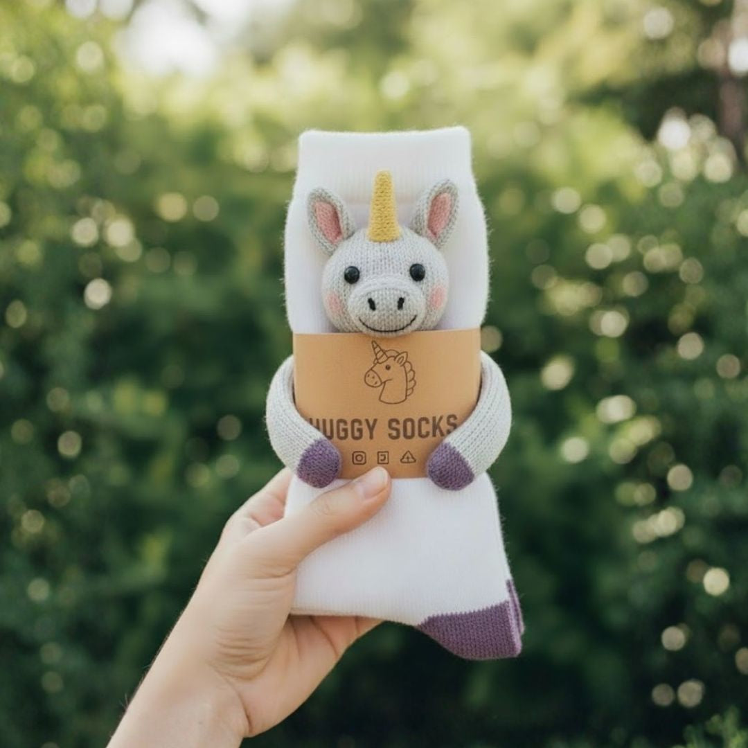 HUGGY Socks Unicorn