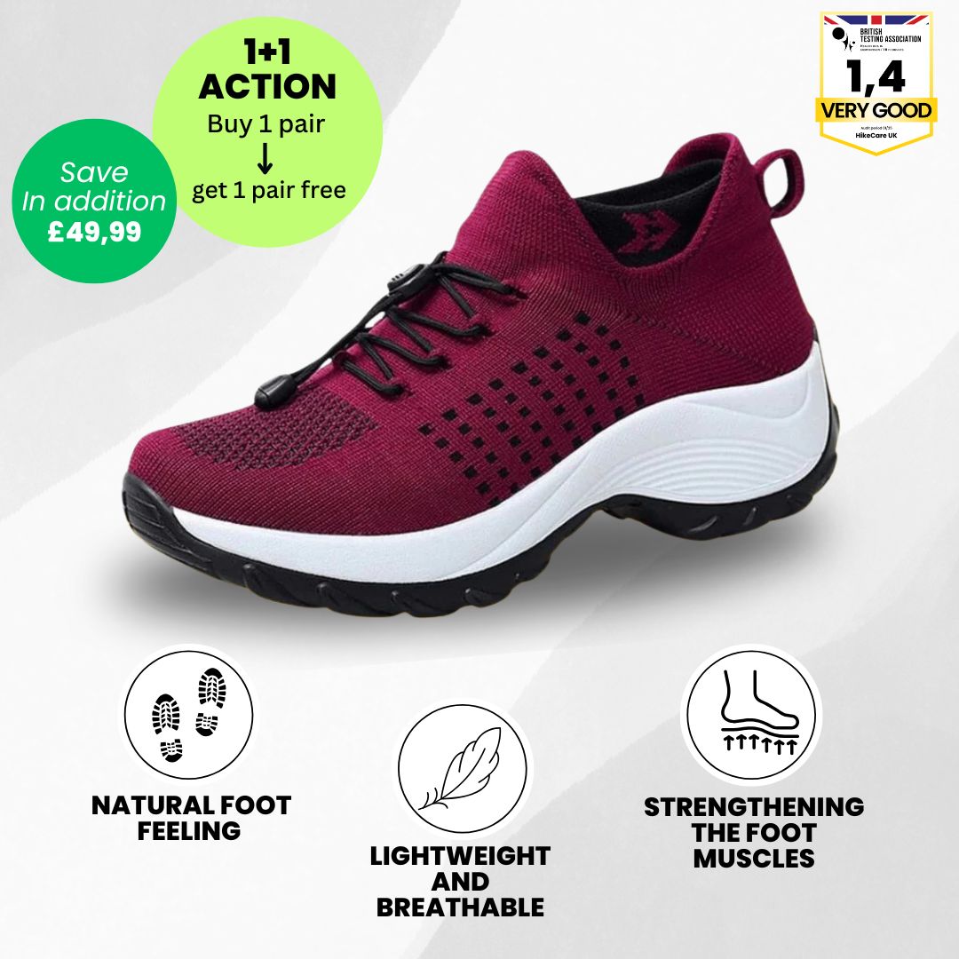 Orthofit™ EasyWalk - Ergonomic Pain Relief Shoe for Women - Limited Edition (Buy One, Get One Free)
