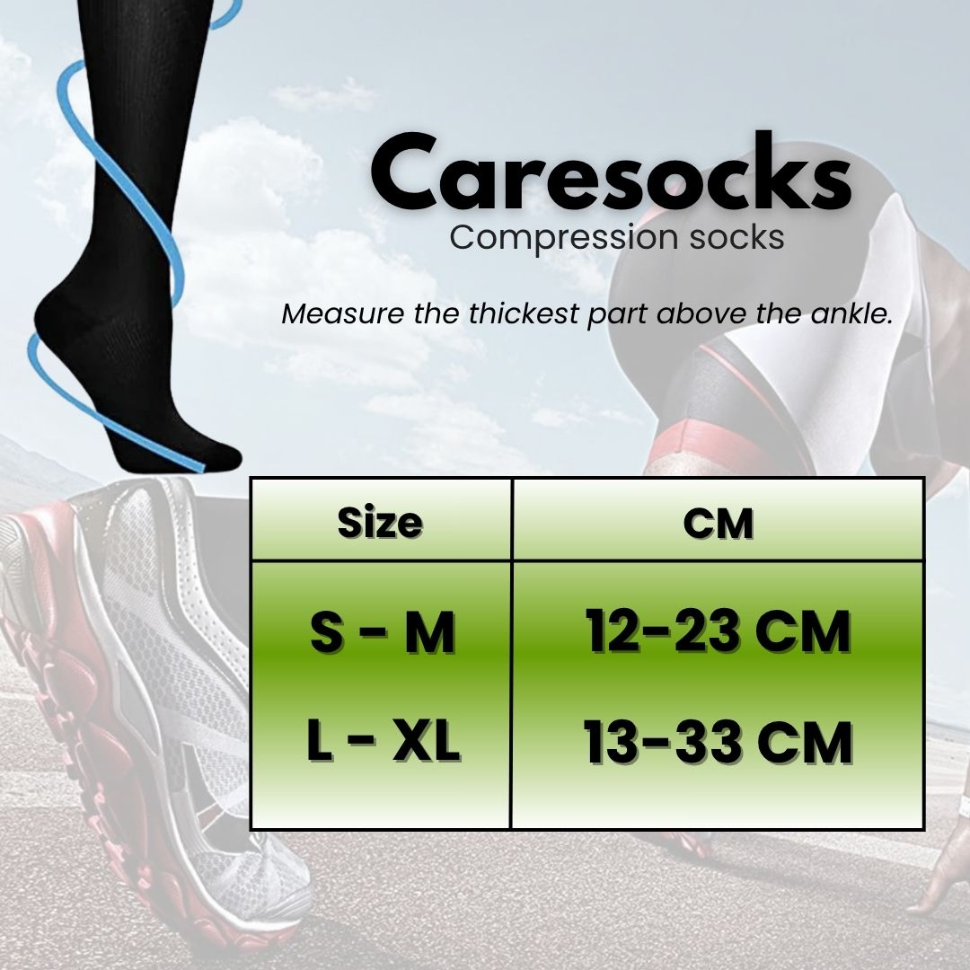 Caresocks - orthopaedic compression stockings - prevents varicose veins & relieves tired feet