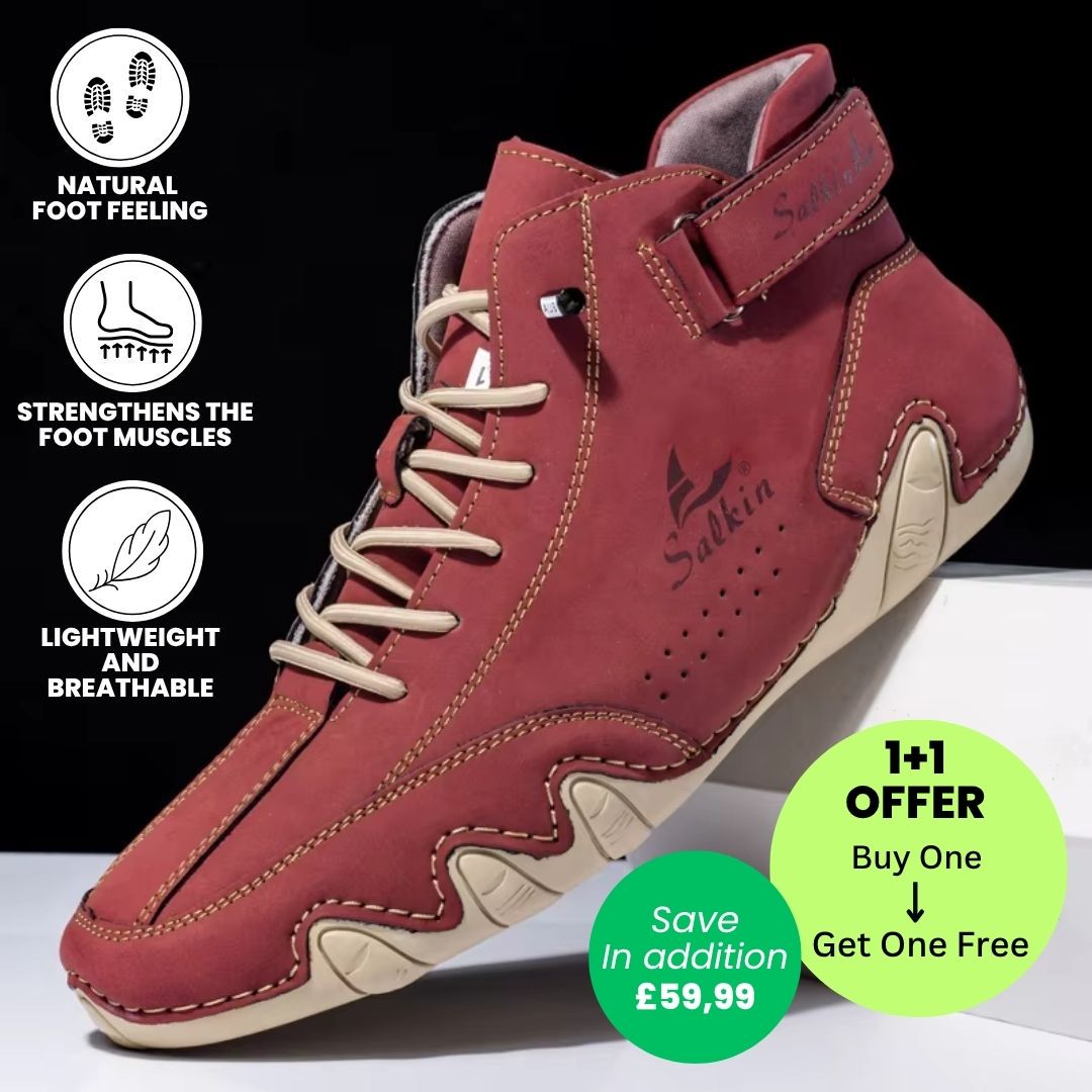 Alpaka - orthopedic, waterproof & non-slip leather barefoot shoes - Limited Edition (Buy One, Get One Free)