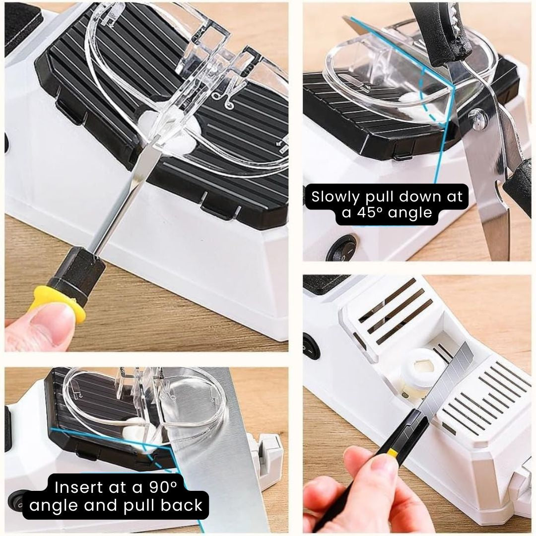 BladeMaster™ Japanese knife sharpener - Grinds every knife in seconds