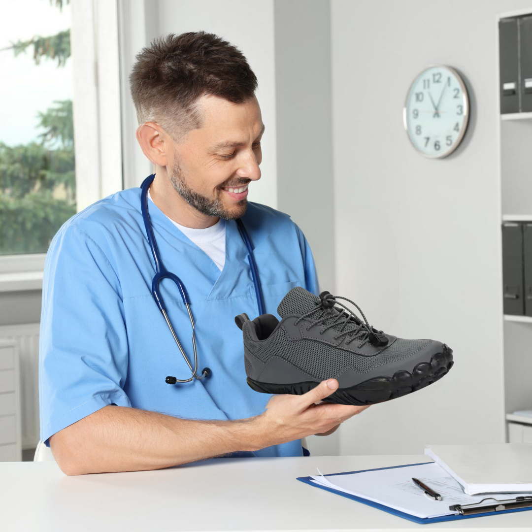 EarthWalk - orthopaedic & waterproof barefoot shoe for autumn and winter