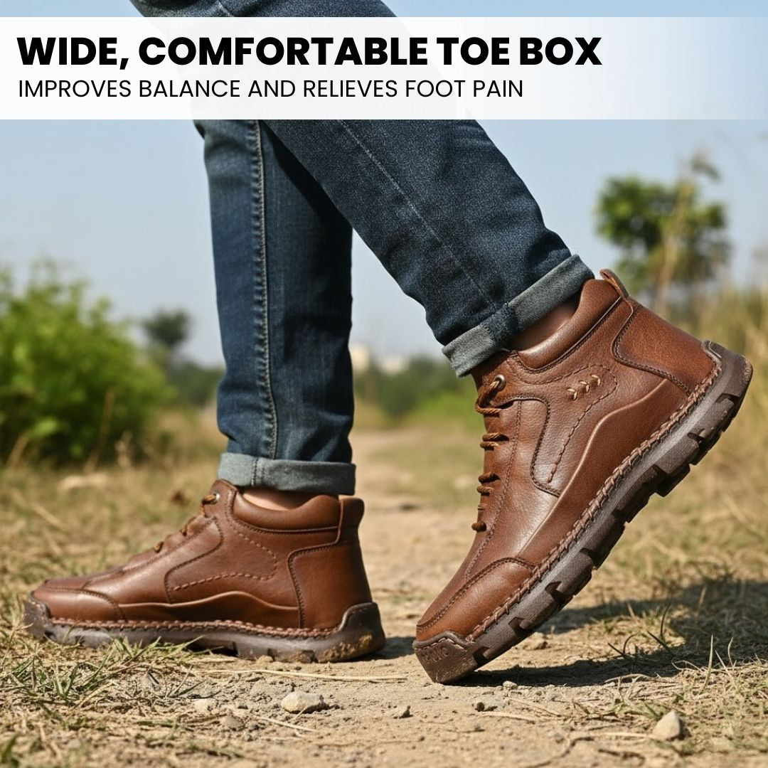 Premium Orthopeadic Leather Boots