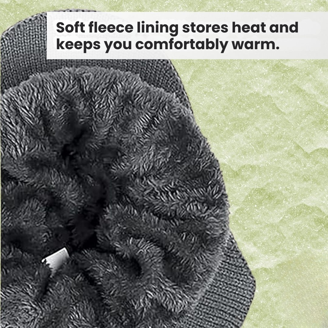 Fjordwarm – Scandinavian winter hat with ear protection (unisex, one size)