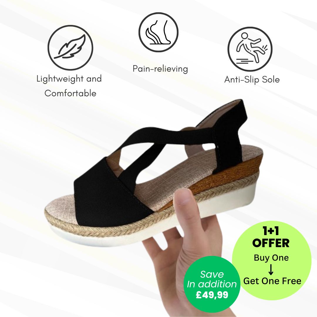 OrthoStella™ - ergonomic pain relieving sandals for women - Limited Edition (Buy One, Get One Free)