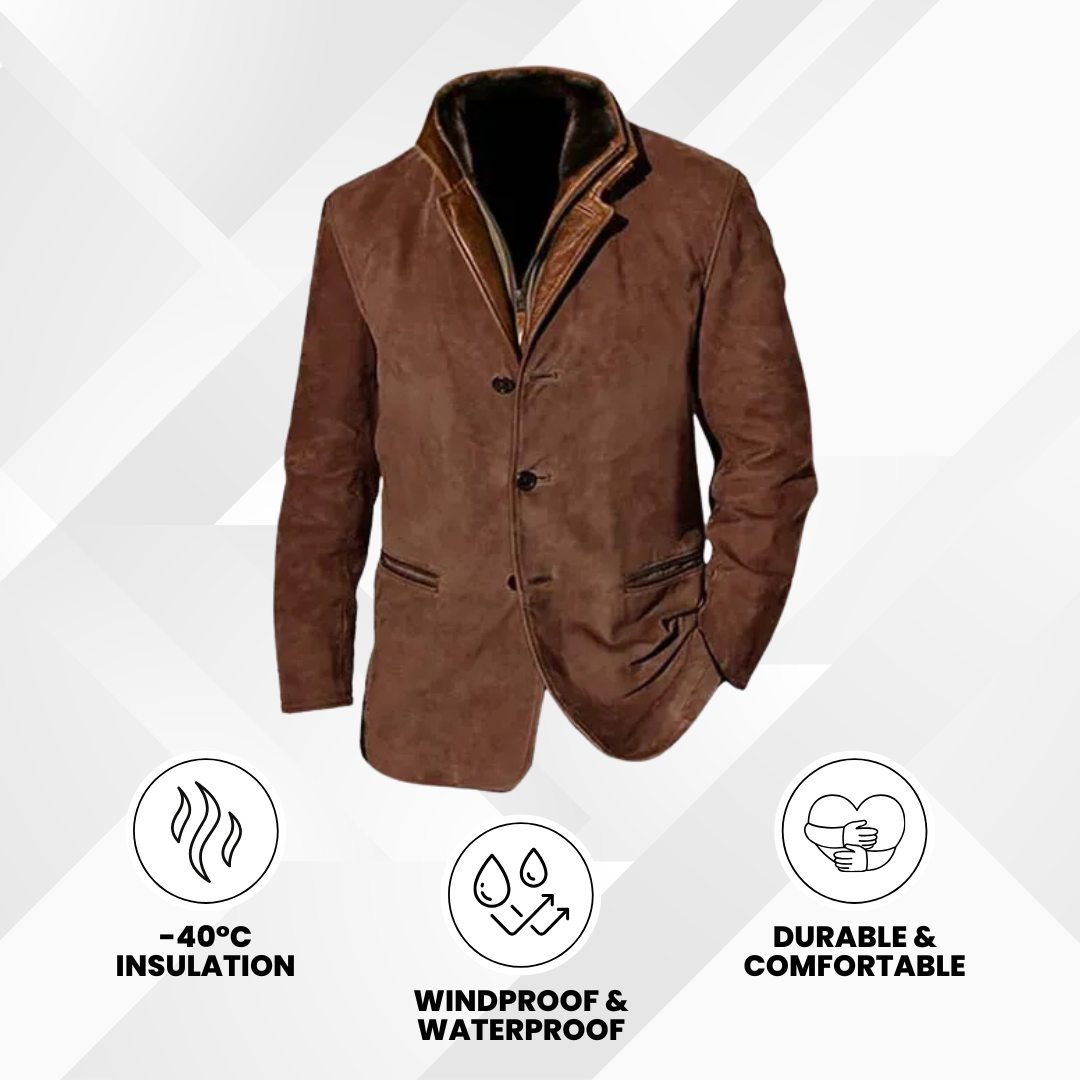 Clooney - high quality all day leather jacket