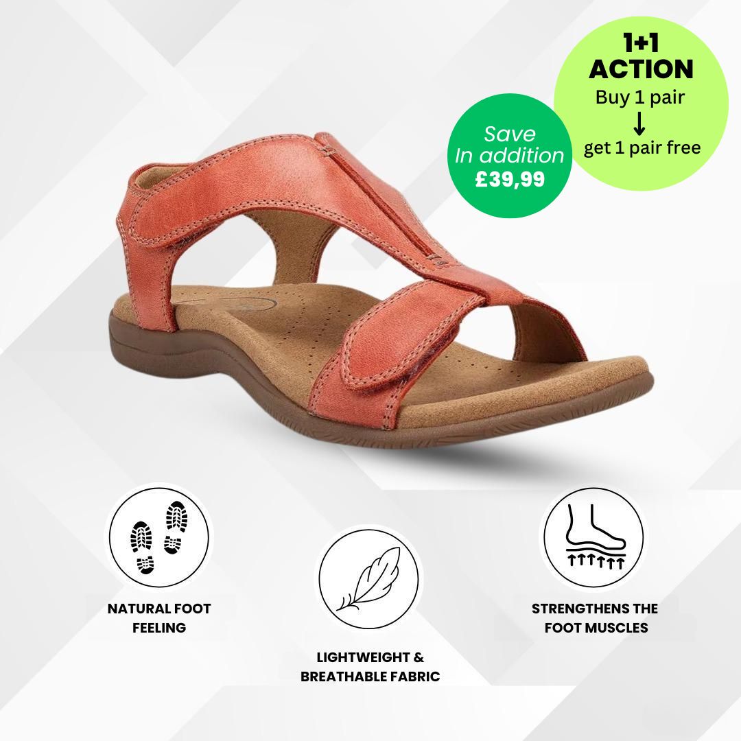 OrthoSun™ - ergonomic orthopaedic sandals for pain relief - Special Action 1+1 Free