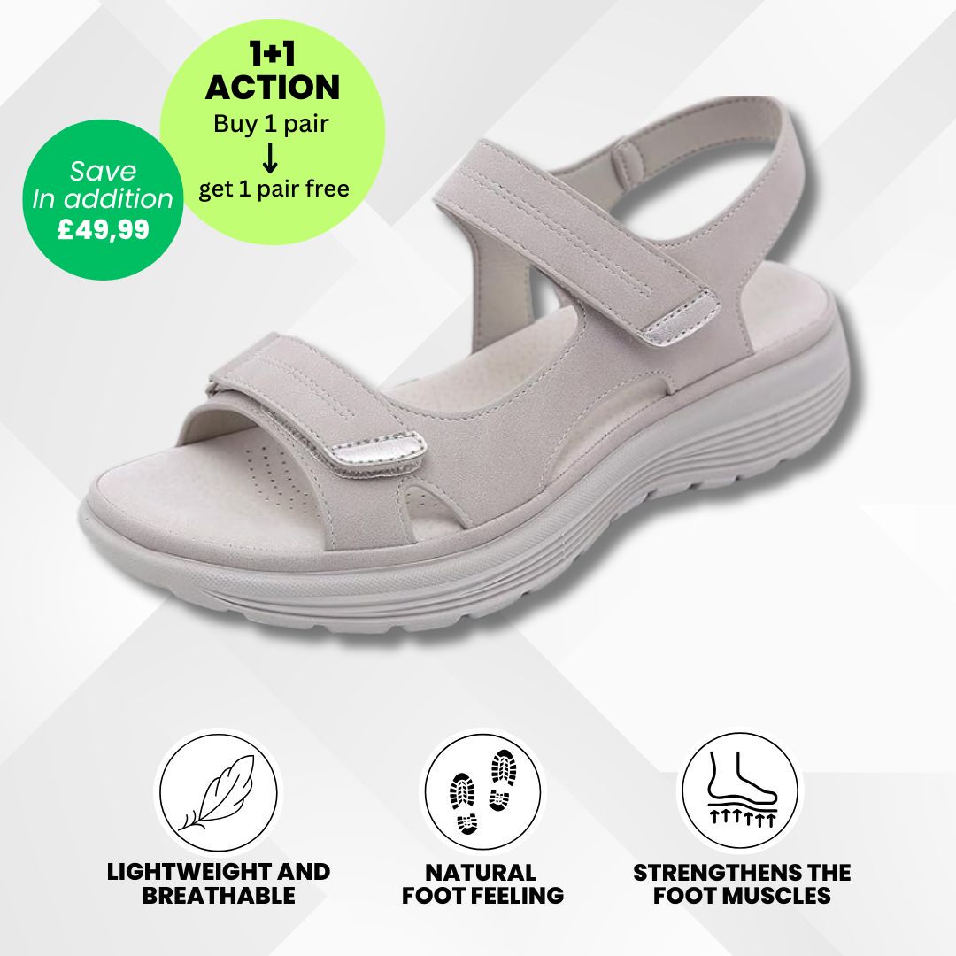 OrthoKlara - ergonomic, pain relieving & non-slip sandals for women Special Action 1+1 Free