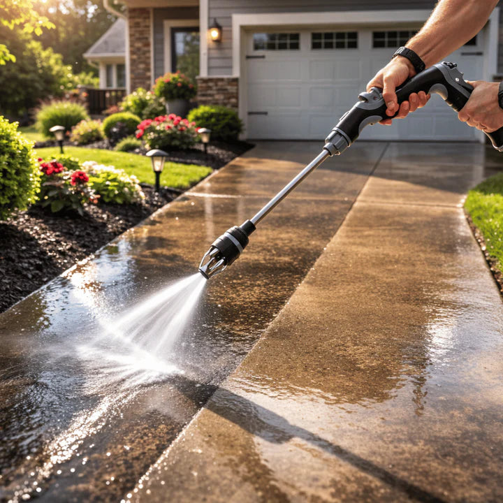 TurboWasher - Power high-pressure cleaner for every garden hose