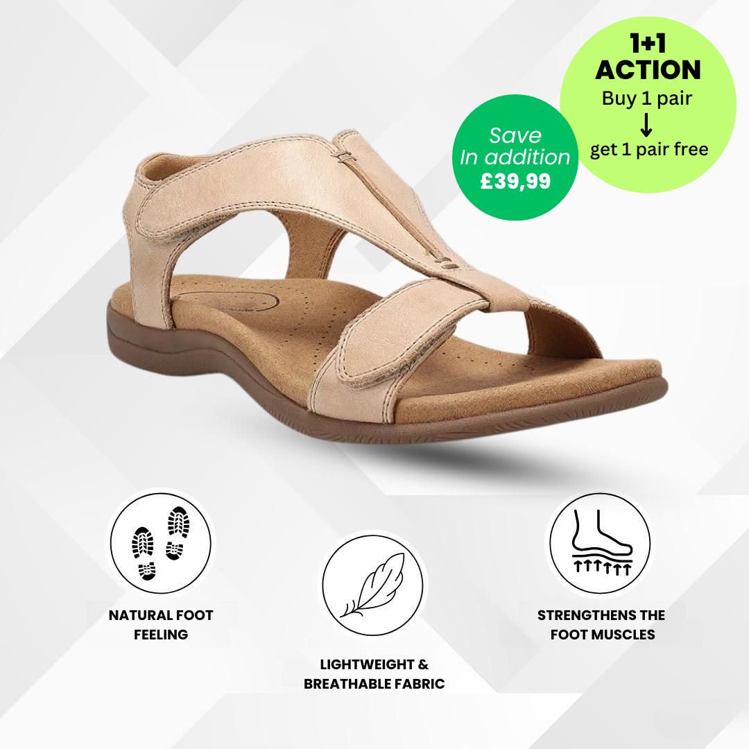 OrthoSun™ - ergonomic orthopaedic sandals for pain relief - Special Action 1+1 Free