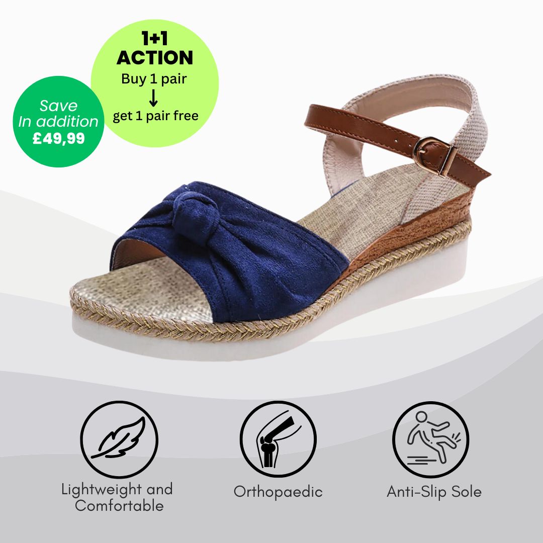 OrthoLuna - orthopaedic pain relieving sandals for more comfort - Special Action 1+1 Free