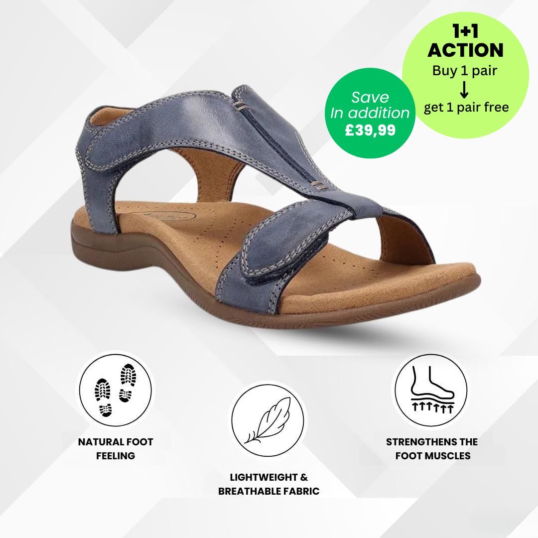 OrthoSun™ - ergonomic orthopaedic sandals for pain relief - Special Action 1+1 Free