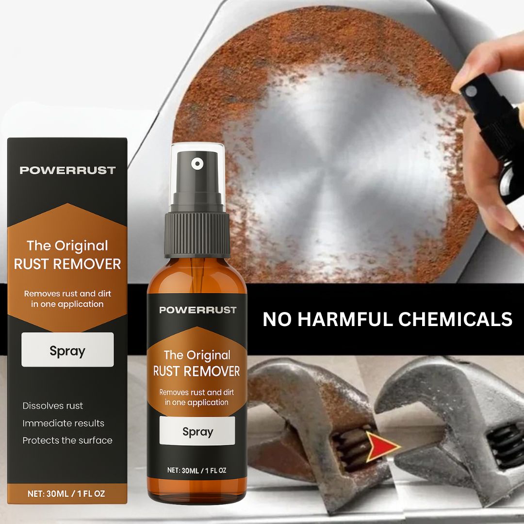 PowerRust Remover - removes even stubborn rust in seconds