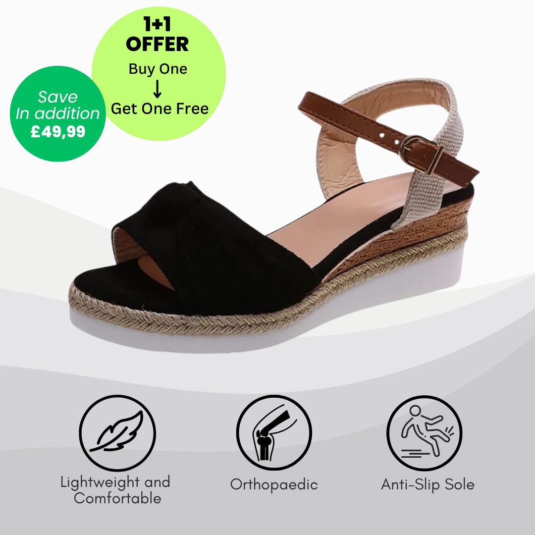 OrthoLuna - orthopaedic pain relieving sandals for more comfort - Limited Edition (Buy One, Get One Free)