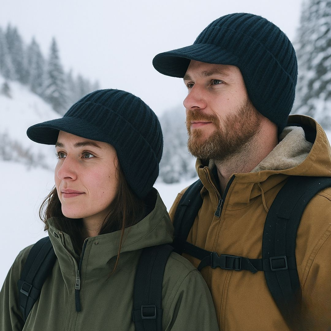 Fjordwarm – Scandinavian winter hat with ear protection (unisex, one size)