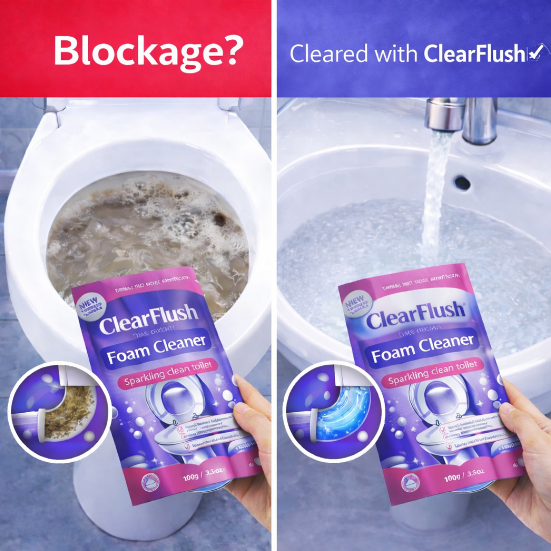 ClearFlush – The Original – Powerful Against Clogs, Limescale & Toilet Grime