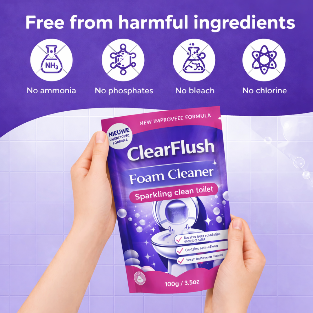 ClearFlush – The Original – Powerful Against Clogs, Limescale & Toilet Grime