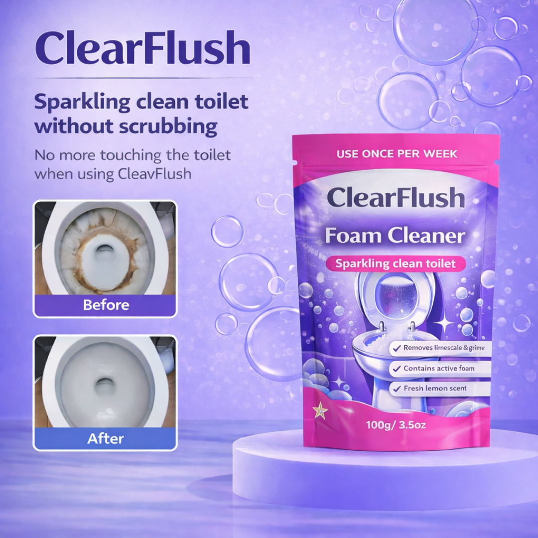 ClearFlush – The Original – Powerful Against Clogs, Limescale & Toilet Grime