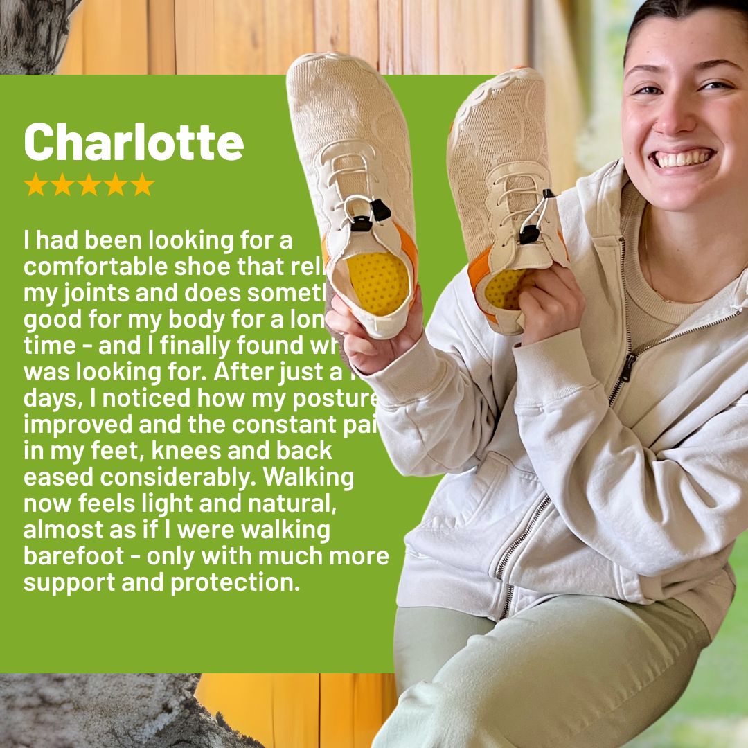 FreeStep - ergonomic, pain relieving & waterproof barefoot shoes