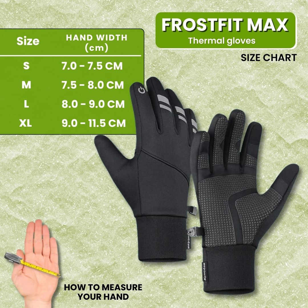 FROSTFIT MAX - Winter thermal gloves for work and cold days