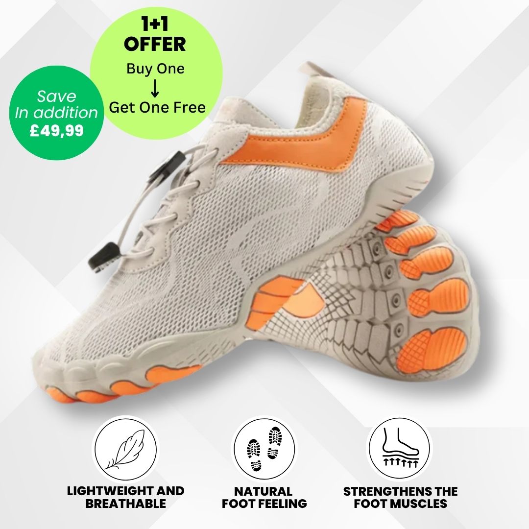 FreeStep - ergonomic, pain relieving & waterproof barefoot shoes - Limited Edition (Buy One, Get One Free)