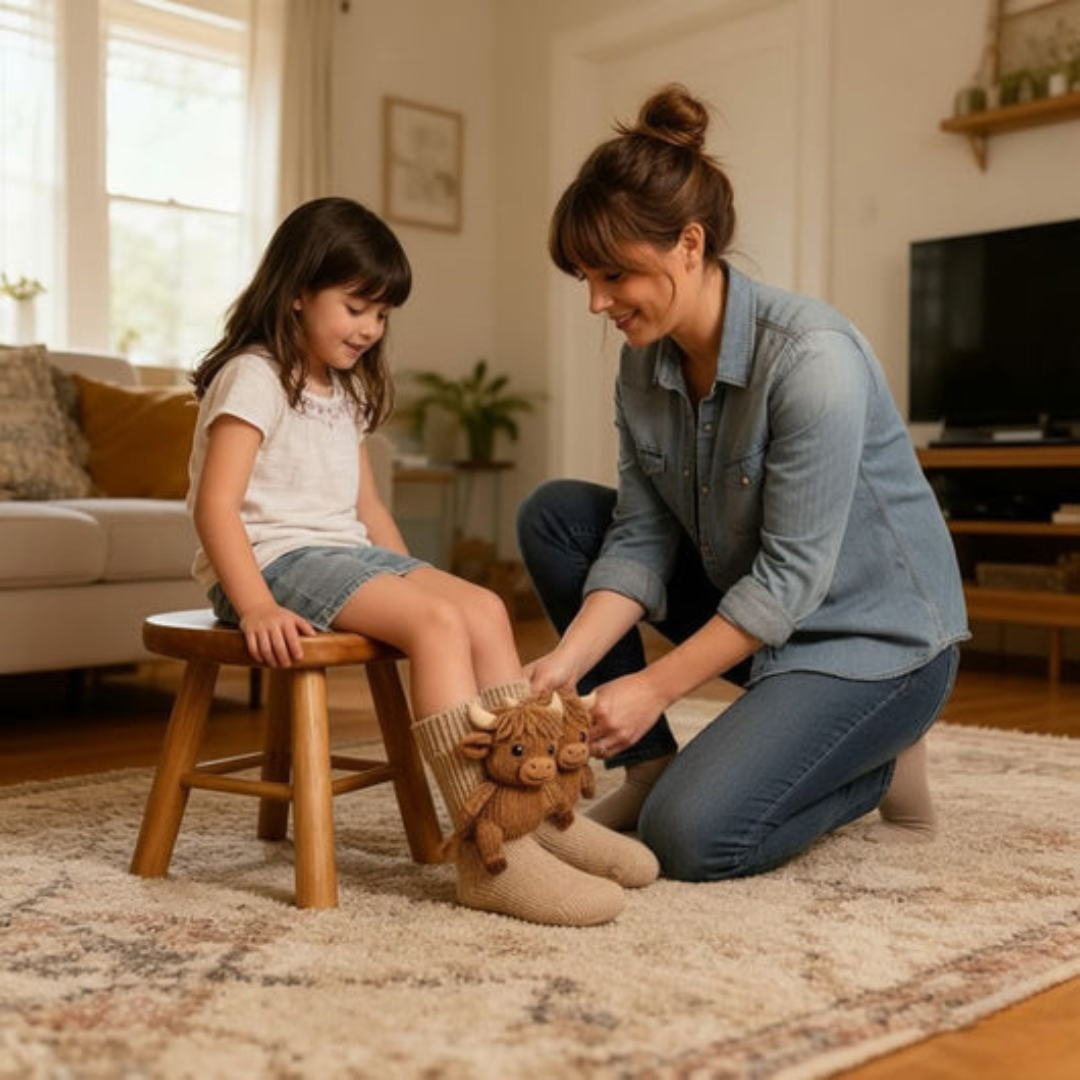 HUGGY Socks – No more cold feet - One size fits all – Unisex