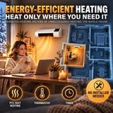 InstaWarm Pro – energy-saving portable comfort heater with high heating output & safety system | No installation required, up to 51 m²