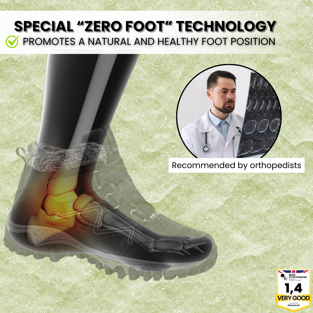 OrthoFit Winter – Ergonomic, Waterproof & Slip-Resistant Pain-Relief Shoe