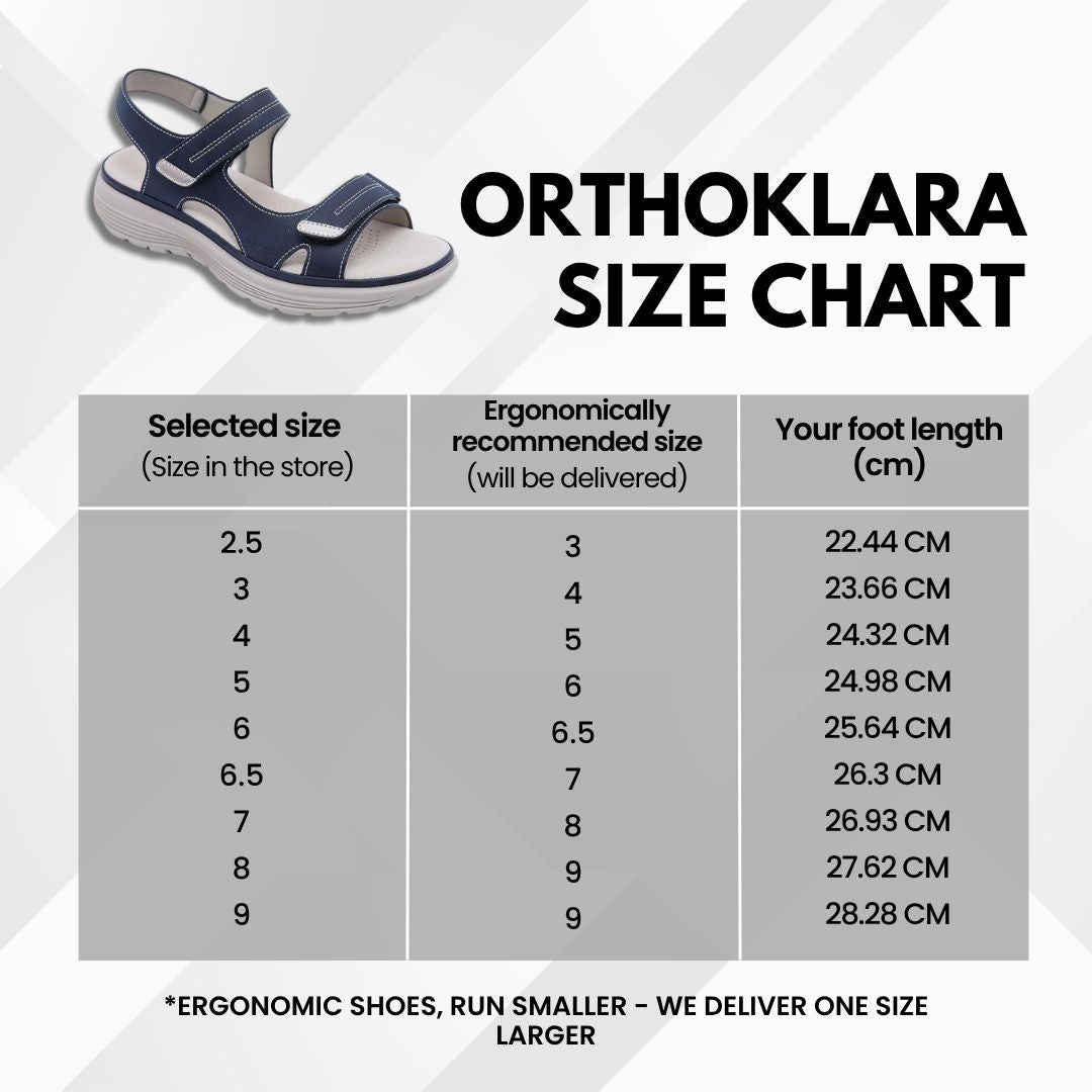 OrthoKlara - ergonomic, pain relieving & non-slip sandals for women Special Action 1+1 Free