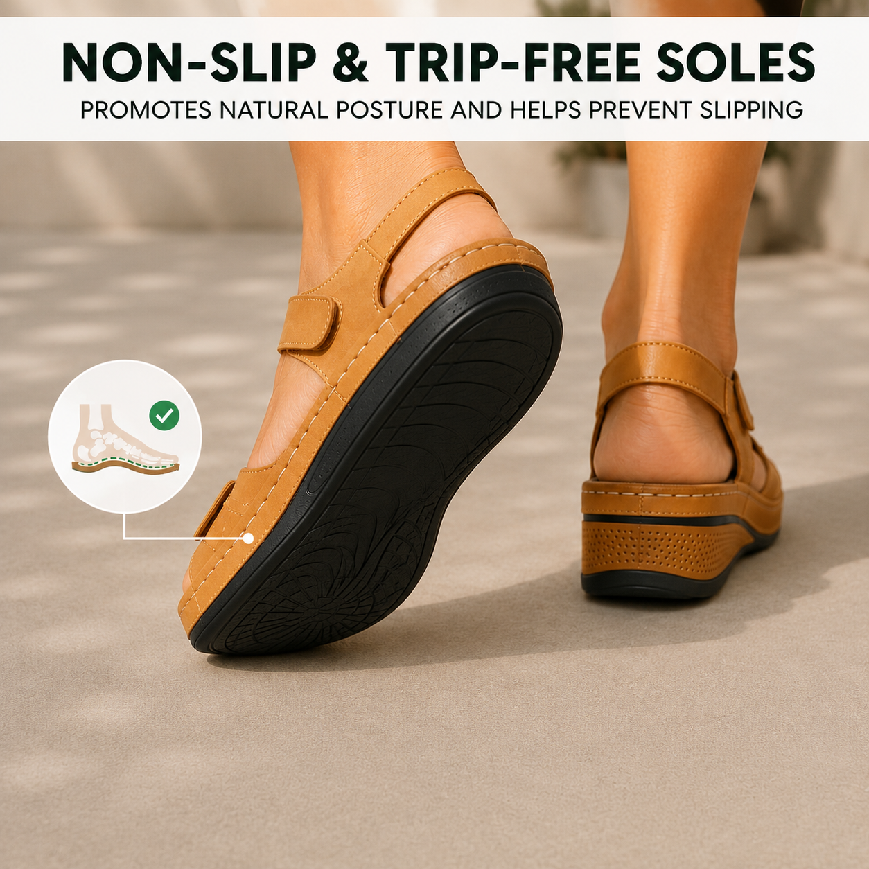 Ortholine — Pain-relieving comfort sandals | Non-slip & lightweight