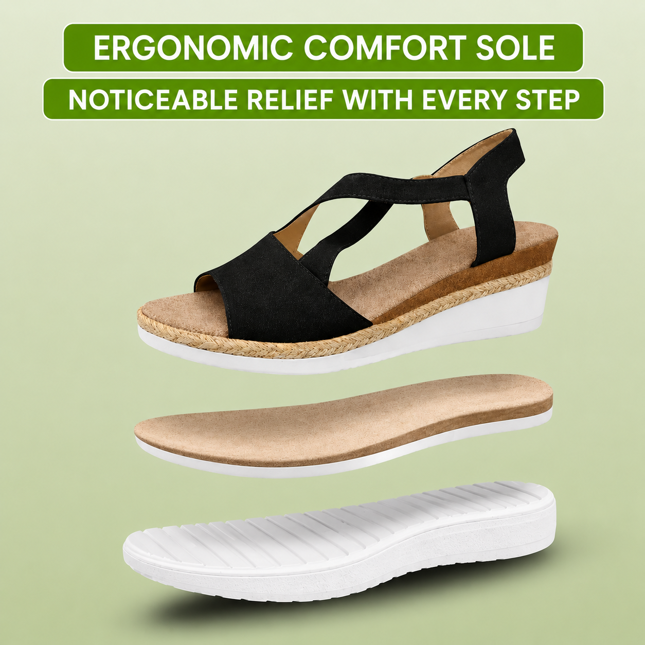 OrthoStella - Pain-relieving comfort sandals | Non-slip & lightweight