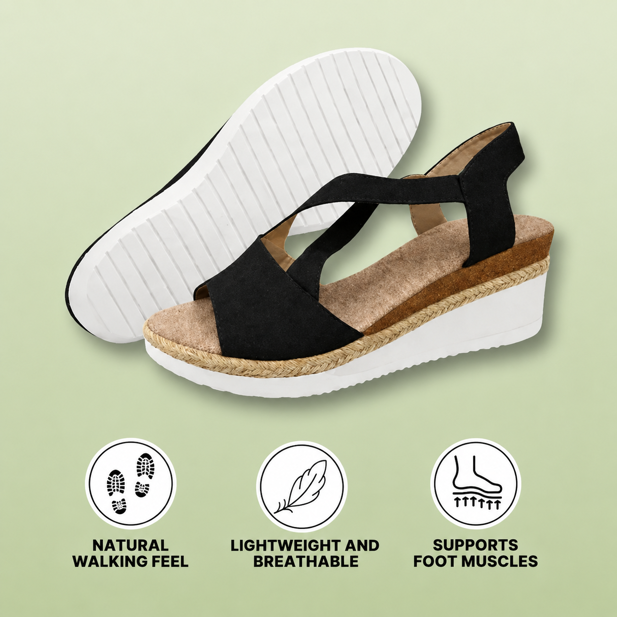 OrthoStella - Pain-relieving comfort sandals | Non-slip & lightweight