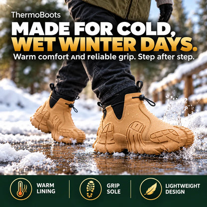ThermoBoots – Waterproof All-Weather Boots for Year-Round Wear | Slip-Resistant & Pain-Relieving