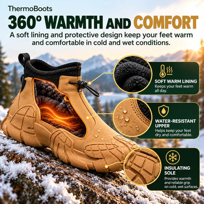 ThermoBoots – Waterproof All-Weather Boots for Year-Round Wear | Slip-Resistant & Pain-Relieving