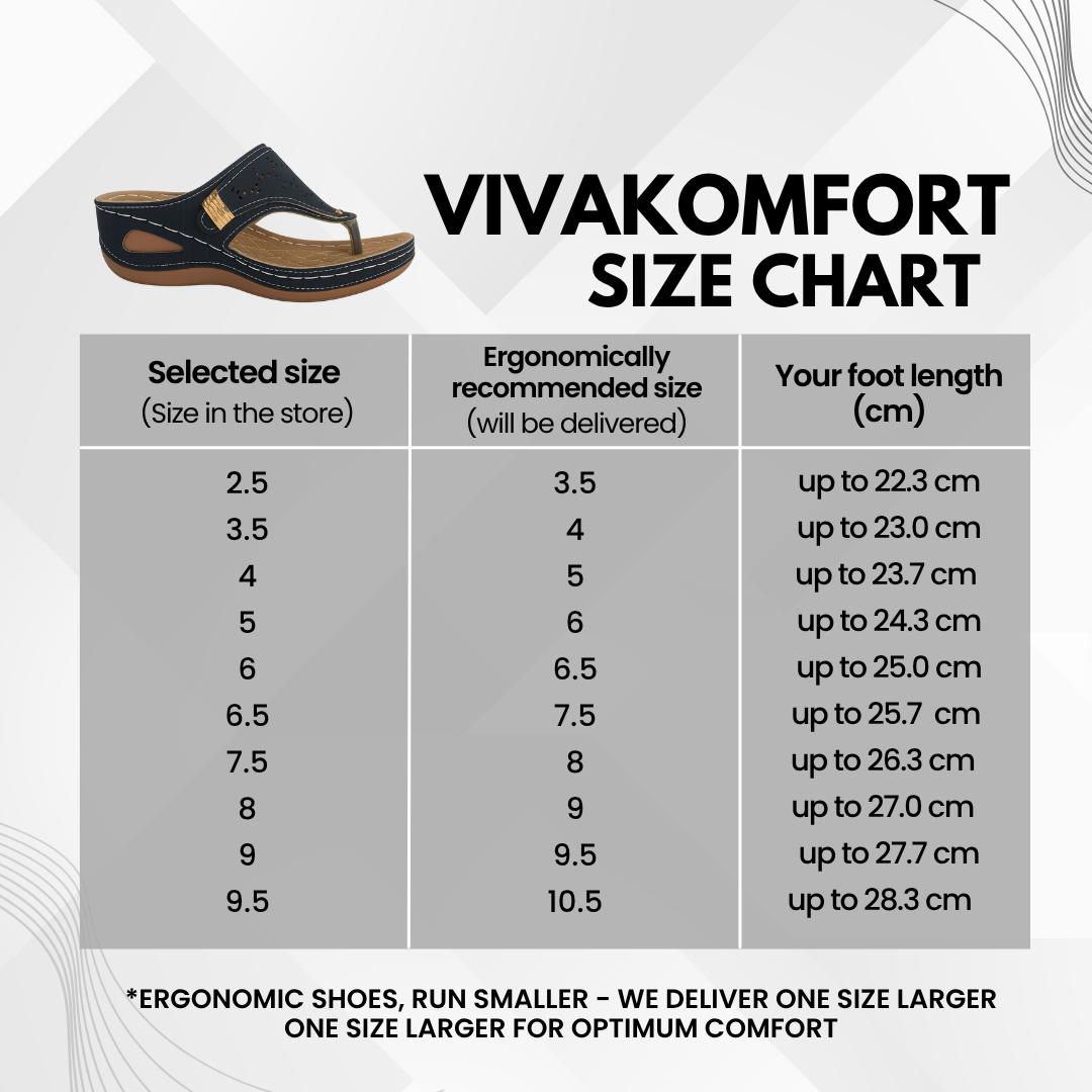 VivaComfort - ergonomic & non-slip sandals for pain relief