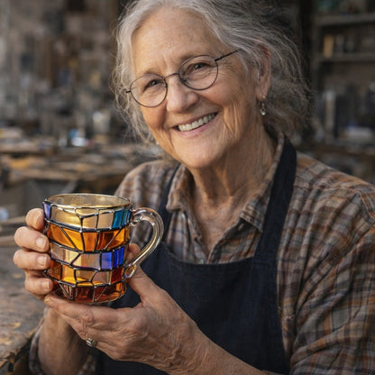 Handmade 3D Reading Luck Mug – Original