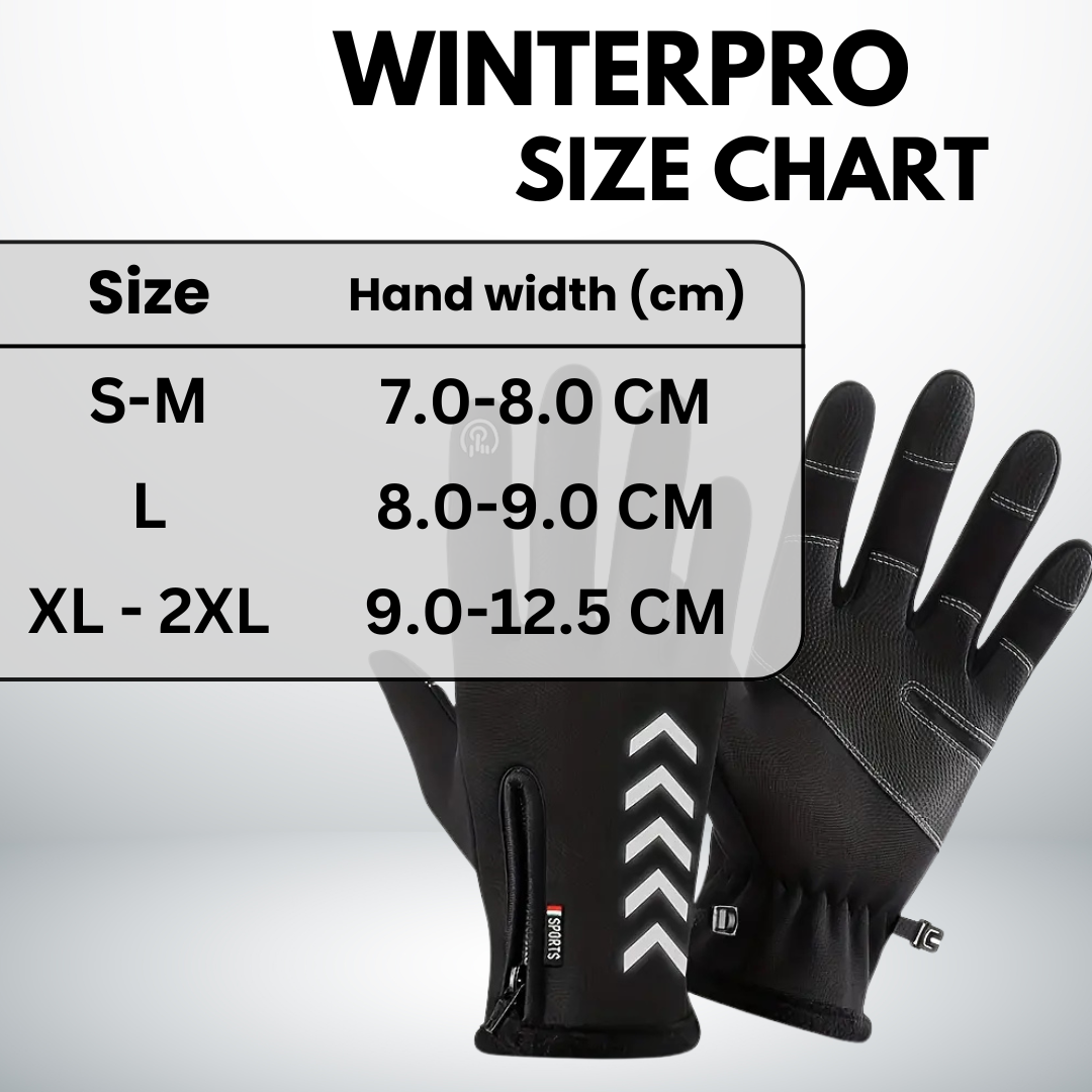 WinterPro - Thermal gloves for running