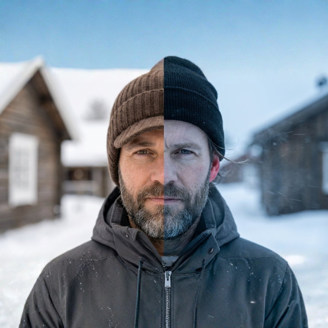 Fjordwarm – Scandinavian winter hat with ear protection (unisex, one size)